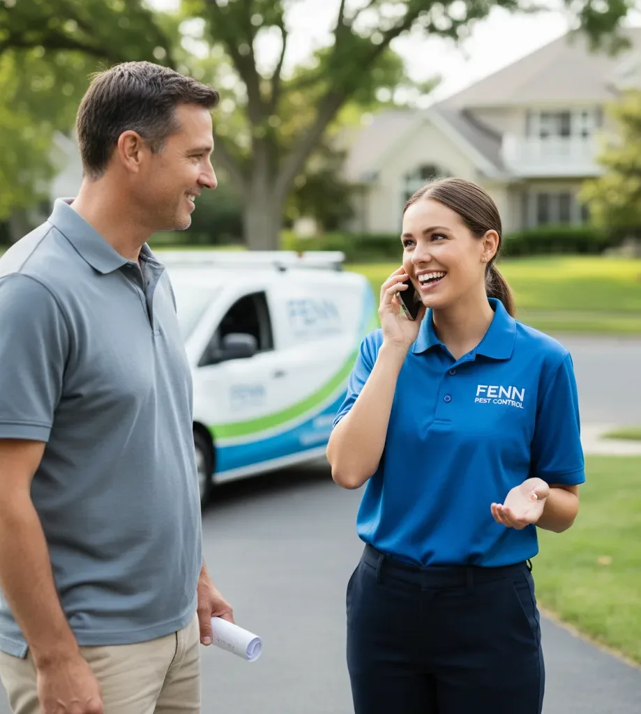 Fenn Pest Control customer support in Robesonia